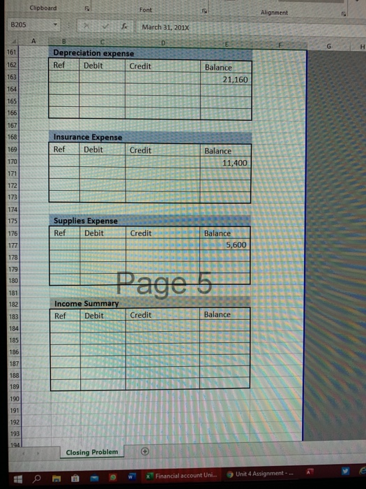 the closing entries to the GL accounts 7 Include revenue, expenses and