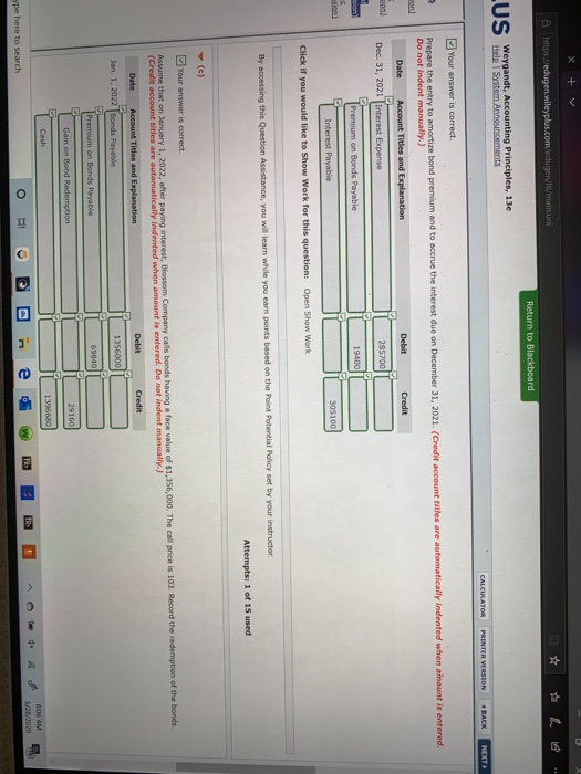 Weygandt, Accounting Principles, 13e Help System Announcements CALCULATOR PRINTER VERSION 4 BACK