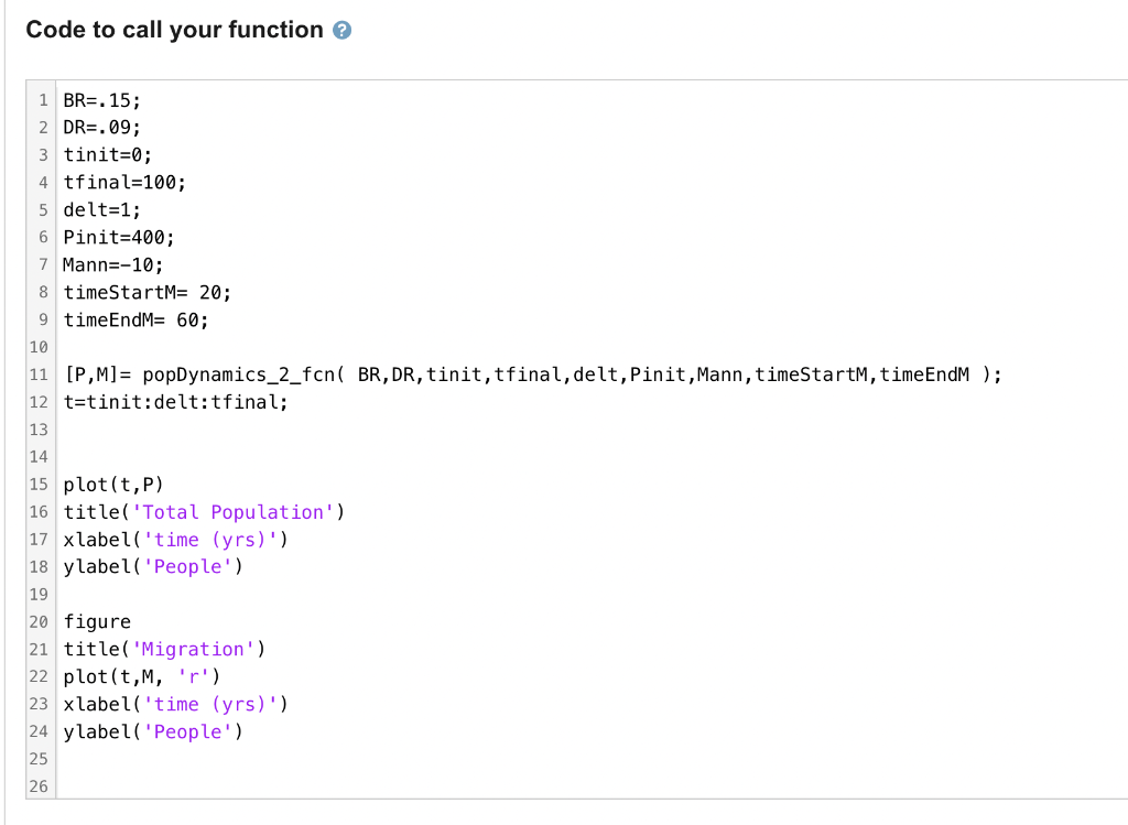 pulse function starting at timestartM, ending at timeEndM and having magnitude Mann.