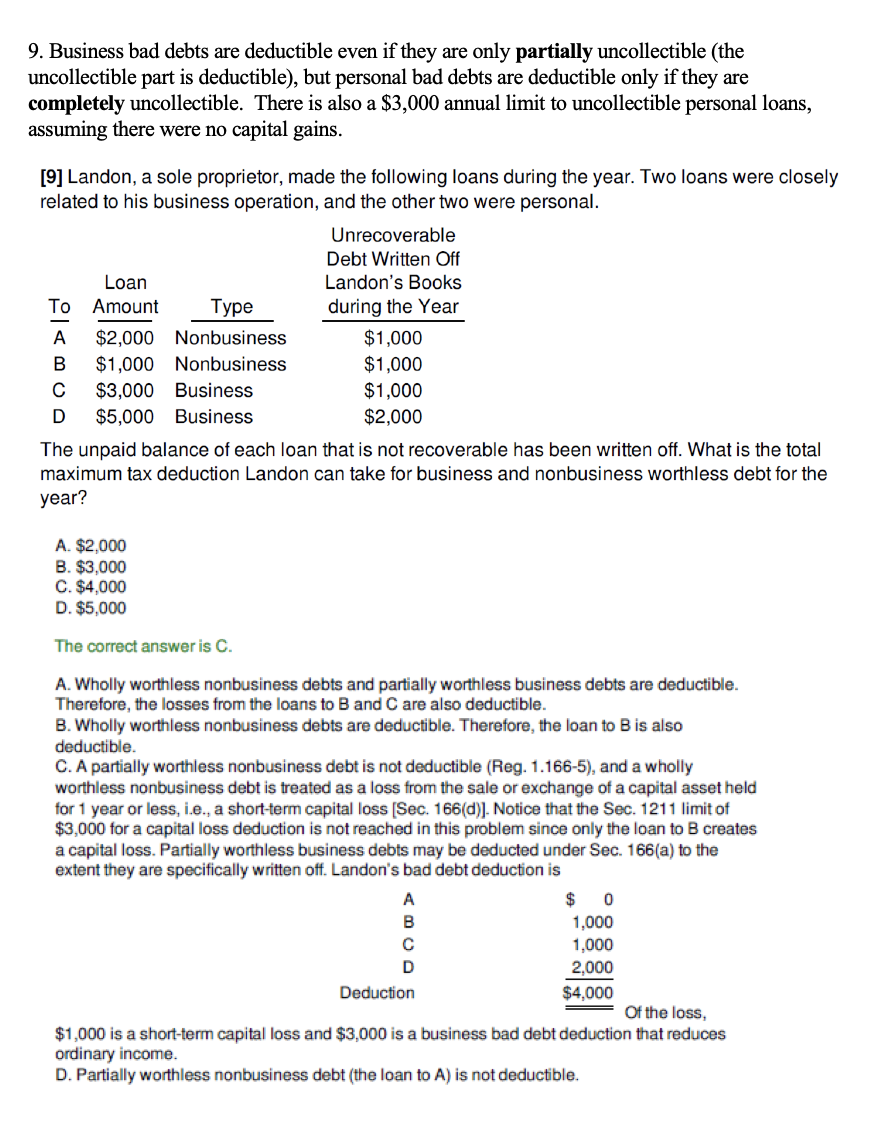 Answer the following based on the multiple choice question above: In Form