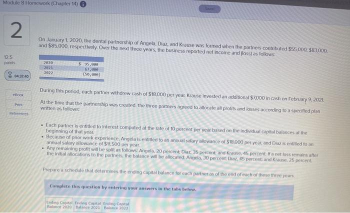  Module 8 Homework (Chapter 14) 2. On January 1, 2020, the