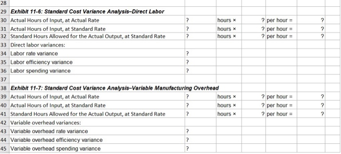  please fill the cells with the required formulas using the same