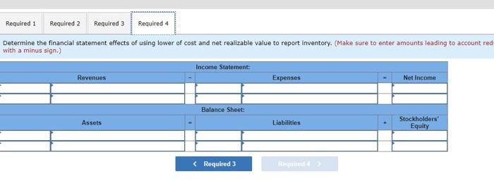 and net realizable value (LO6-6) A local Chevrolet dealership carries the following
