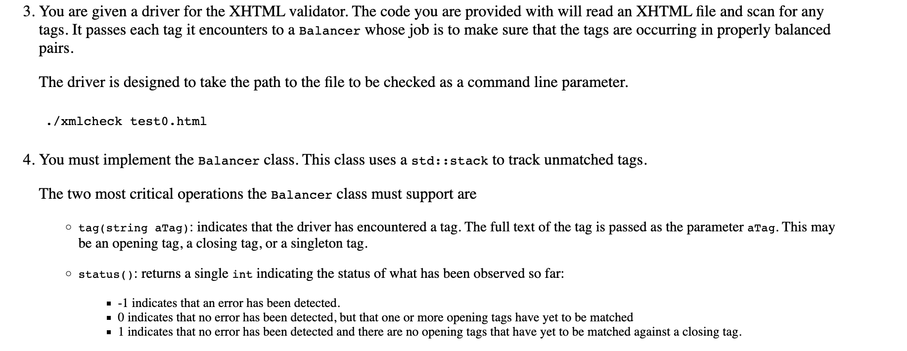 Trying to fix my code to pass these unit tests CPP FILE