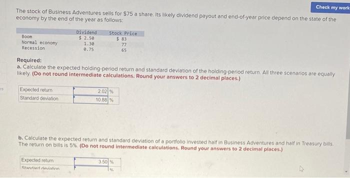 ch 5 question 1 Just need the standard deviation for part b.