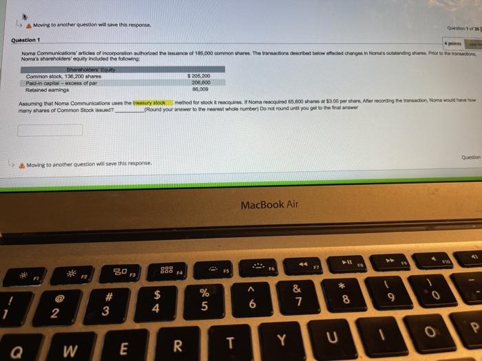 mewn Noma's shareholder equity included the following Common stock, 136 200 shares