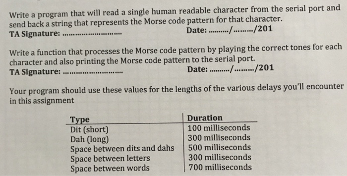  need this done in the program arduino (language c) please have