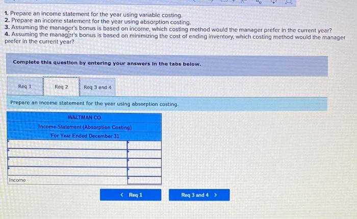 Selling Price: $100 per unit Units Produced vs Units Sold Units Sold: