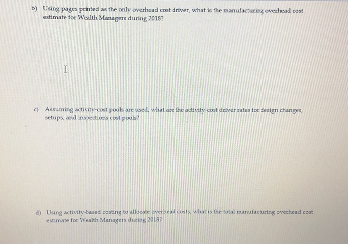 production of 50,000 units. Other information for the year included: Direct manufacturing