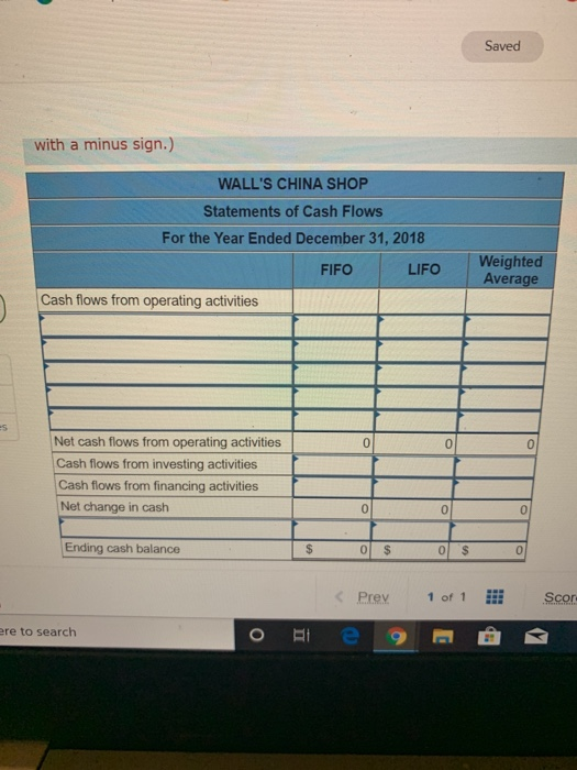 $98 3. Sales (all cash) 365 units @ $193 4. Paid $13,050