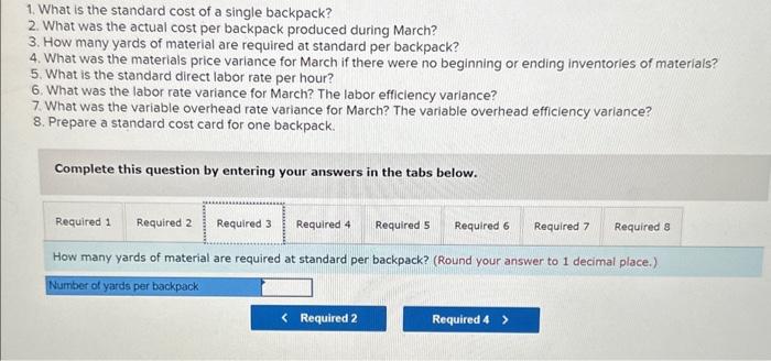 price variance for March if there were no beginning or ending inventories