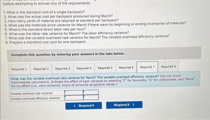 values.) Required: Hint: It may be helpful to complete a general model