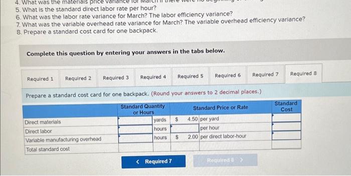 diagram for direct materials, direct labor, and variable manufacturing before attempting to