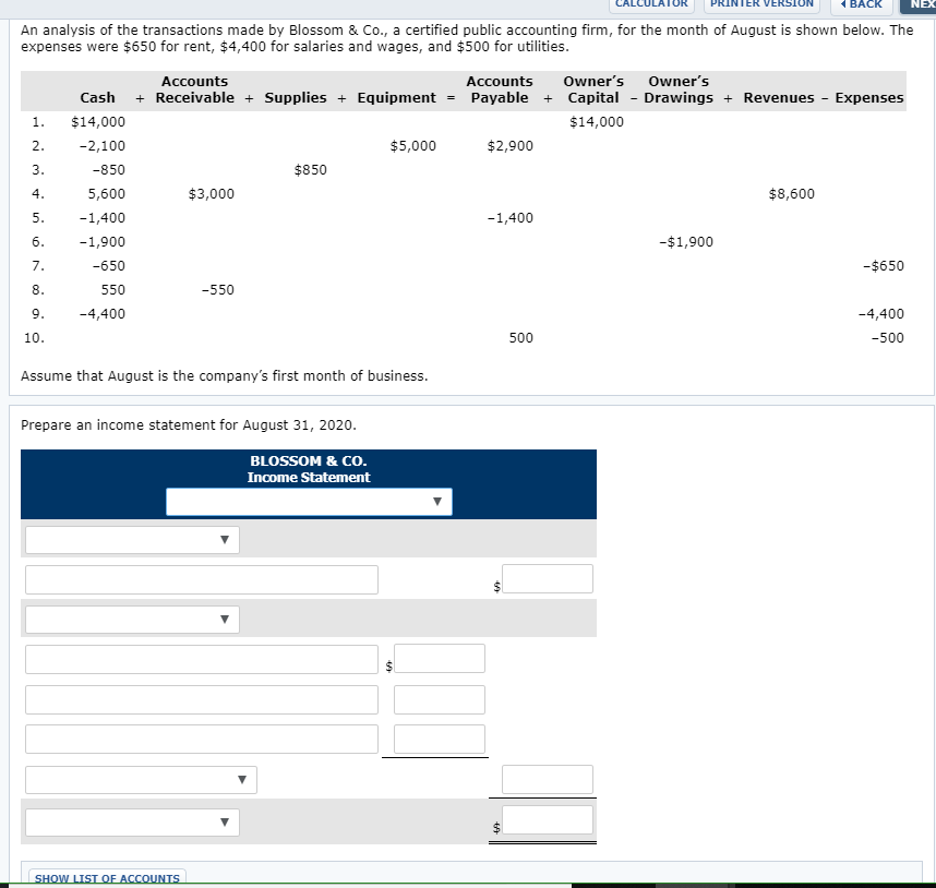 ***************PLEASE USE THE SAME FORMAT AN NUMBER OF BOXES SHOWN IN EACH