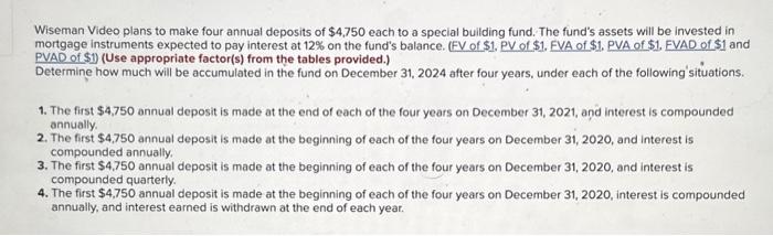  please help me get the right answer for require 3 Wiseman