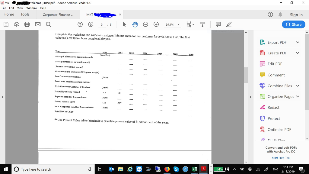  let| MKT roblems (20 19.pdf . Adobe Acrobat Reader DC File