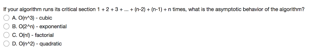 java! If your algorithm runs its critical section 1 + 2 +