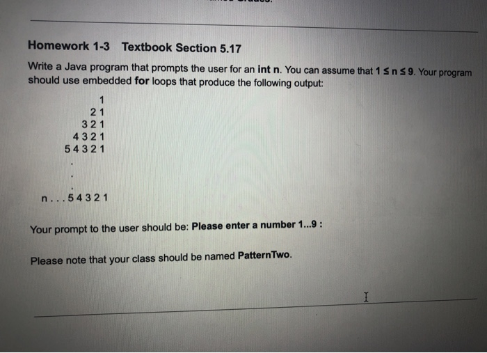  please fix code: errors: Homework 1-3 Textbook Section 5.17 Write a