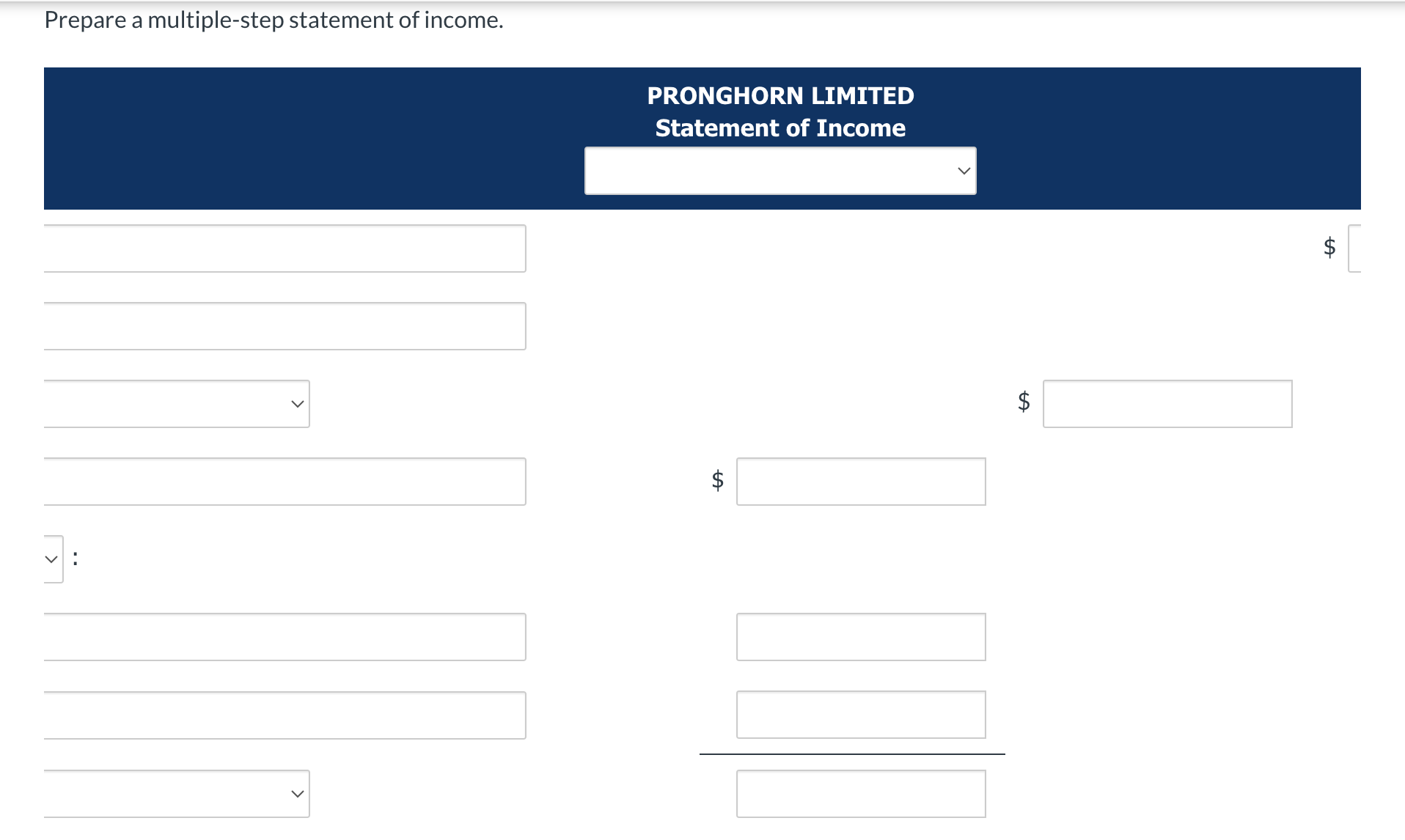 Limited for the year ended February 28, 2024. Pronghorn uses a periodic
