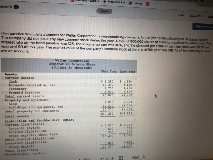  W agninWebCOM 2.0 Canvas work Seved Help Save & Balts Check