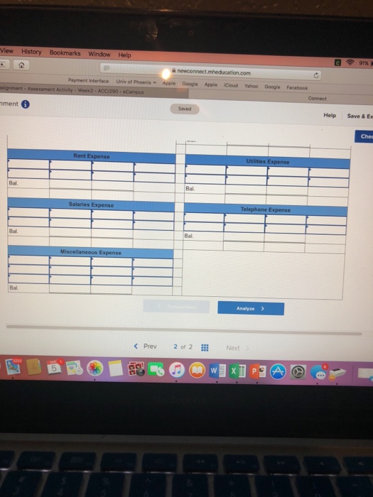 e ent Saved Help Sa Transactions: a. Guttery invested $156,000 in cash