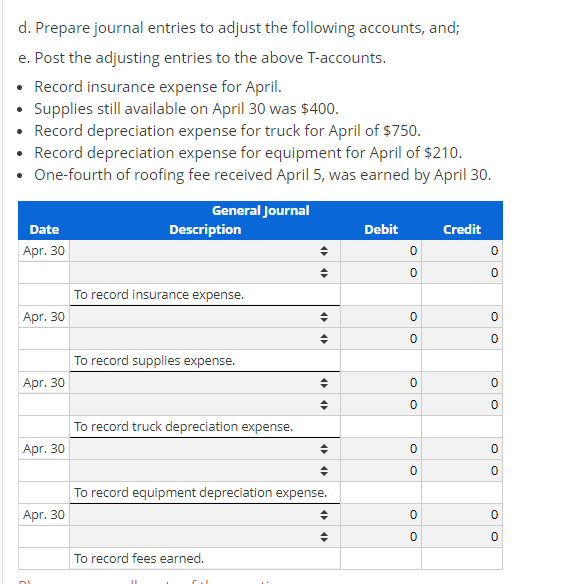 common stock. Apr.1 Paid $36,600 cash for the purchase of a used