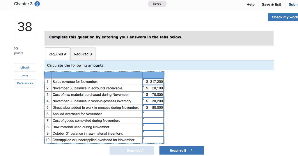 You have been able to piece together the following information from the