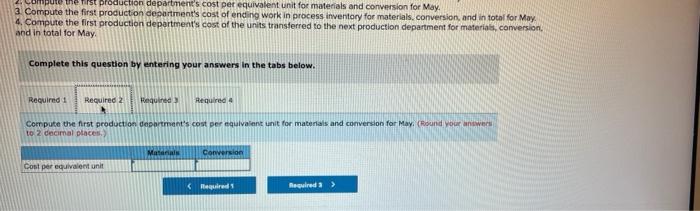 process costing system. It produces prefabricated flooring in a series of steps