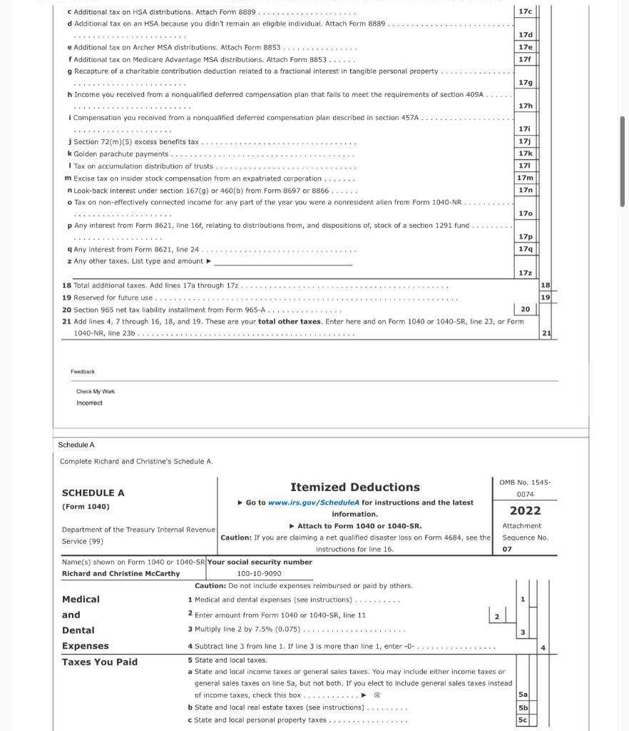 CEO at a paper company. His 2022 Form W-2 (see separate tab)