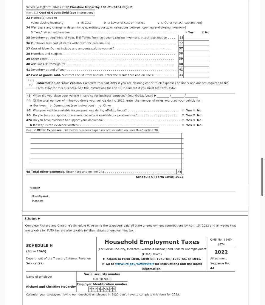 . Christine keeps her books on the cash basis and her bookkeeper