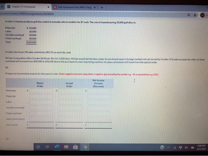  * Chapter 23 Homework X C Get Homework Help With Chege