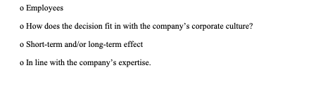 eliminating a product, or entering a contact, creating an action plan to