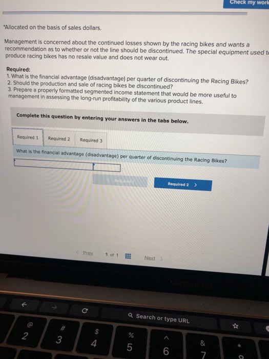 Regal Cycle Company manufactures three types of bicycles-a dirt bike, a mountain