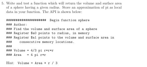  Write this in the MIPS Assembly Language. Make sure that the