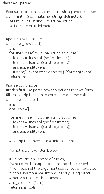 series and Dataframe. The series class will be used to define either