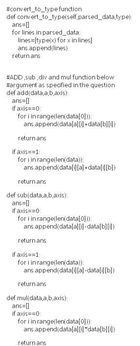 a row or column of data. The Dataframe class will keep a