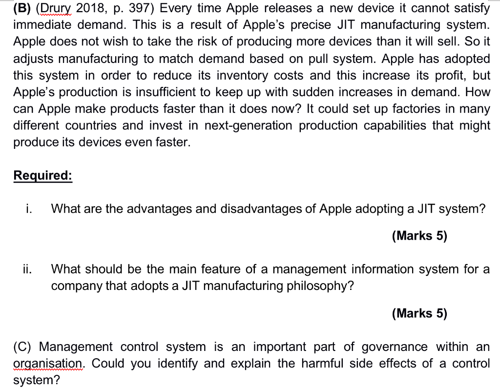 received a one-time order from a client to buy 2000 units at