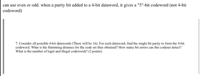  Please specify whether it is done in even or odd. can