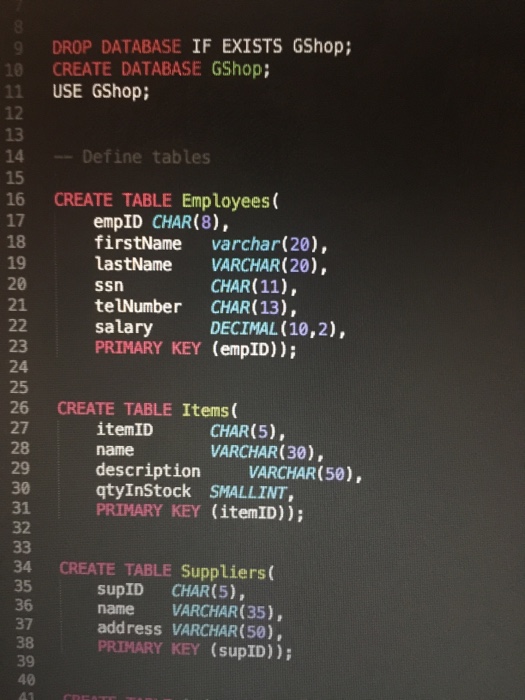  Homework 5 Computer Database, Each statement must not contain duplicates. Must