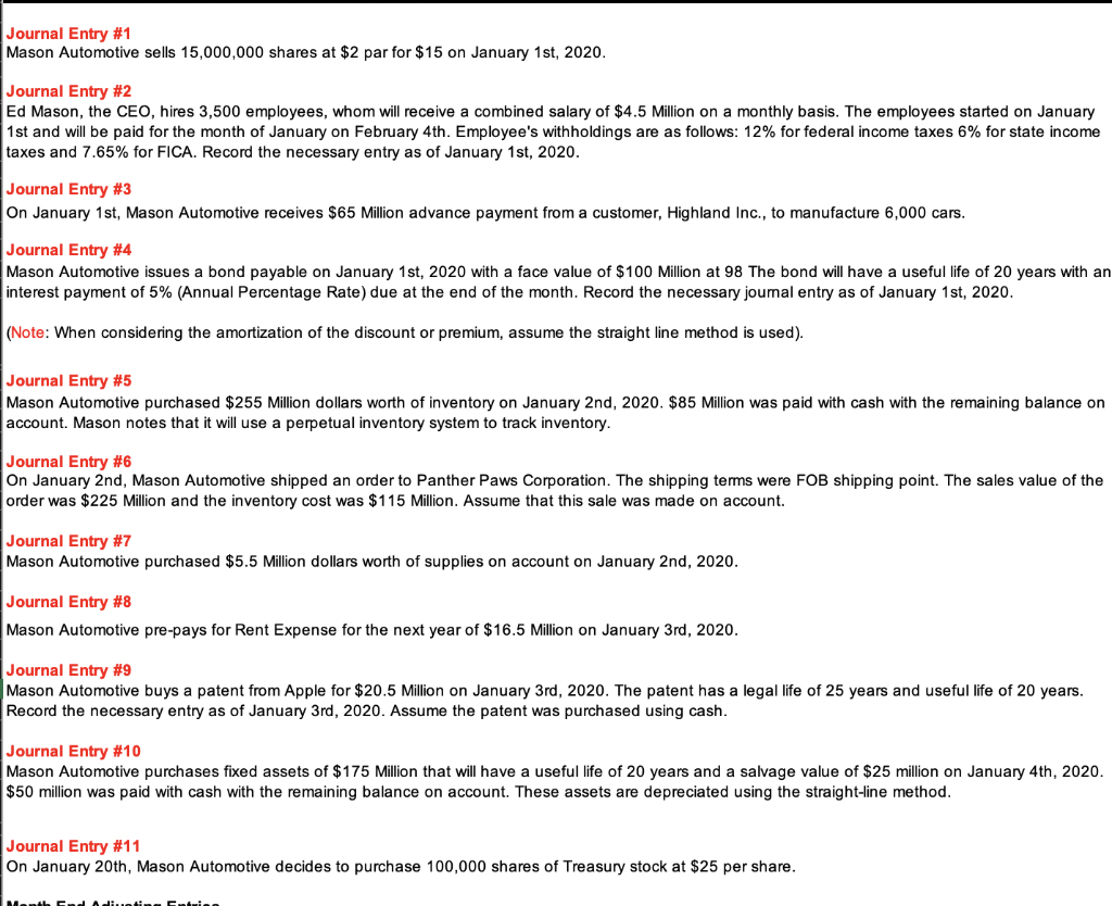 Please help me fill out the income statement based on the information