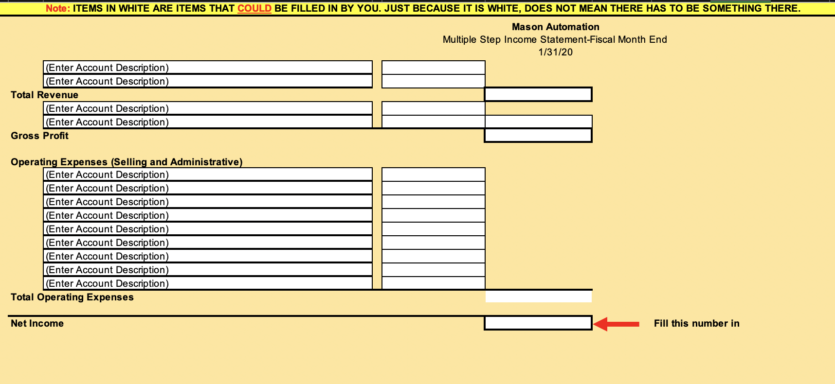 Million on a monthly basis. The employees started on January 1st and