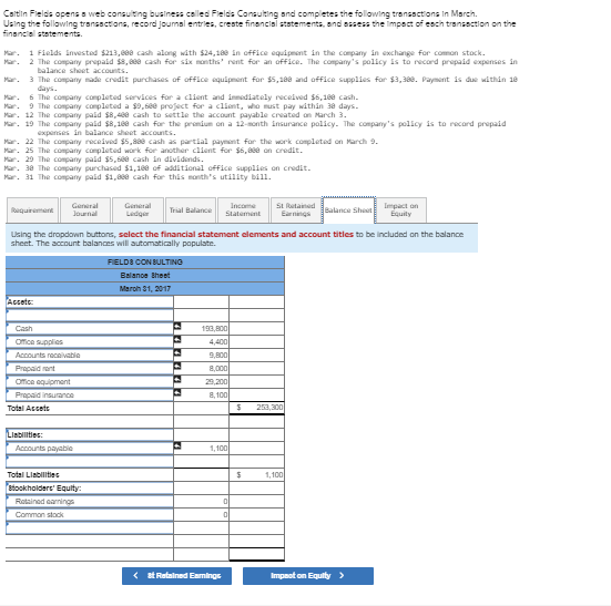 on the inancl statements. Har. Mr. 1 Fields invested S213,eee cash along