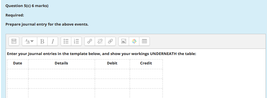 000 Goodwill 25 000 Land 270 000 Plant 200 000 Accumulated depreciation