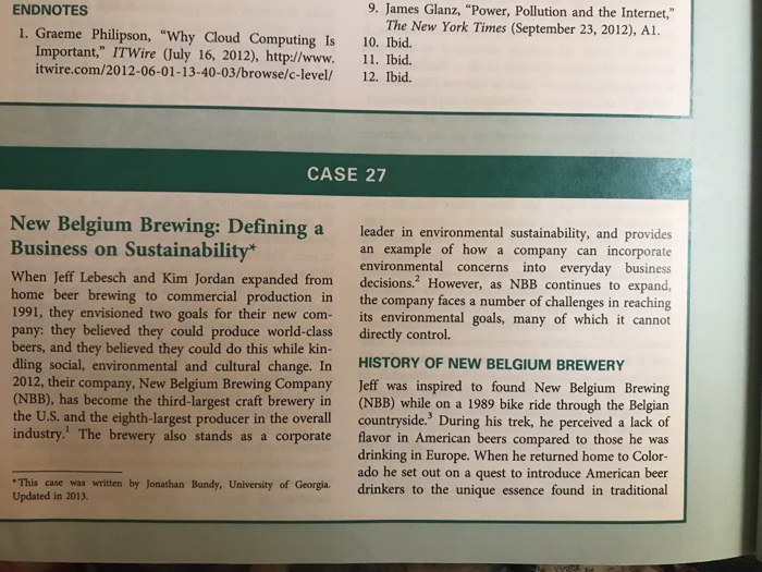  Read the case 27 then analysis the problem. What is the