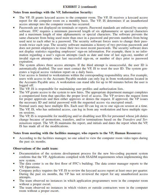 between ITGCS and the information produced by an organization's various application programs