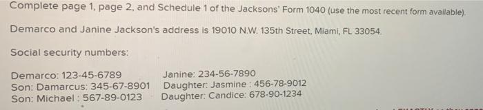 Janine Jackson have been married for 20 years and have four children