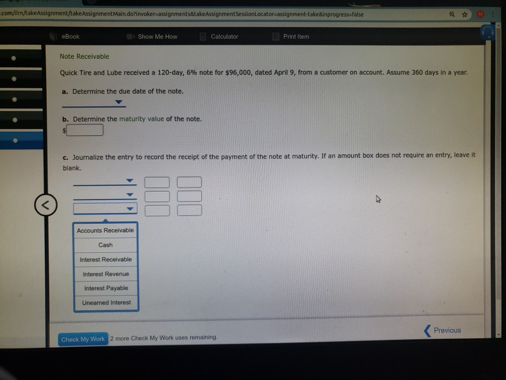 .com/ilm/take Assignment/take Assignment Main.do?invoker-assignments&take AssignmentSessionLocator assignment-take&inprogress=false eBook Show Me How Calculator