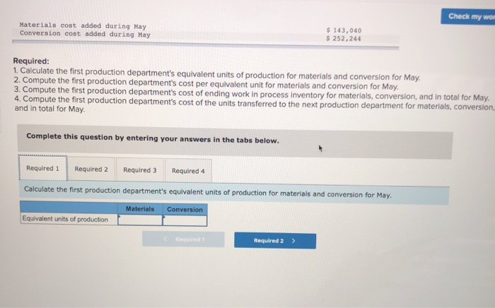 process costing system. It produces prefabricated flooring in a series of steps