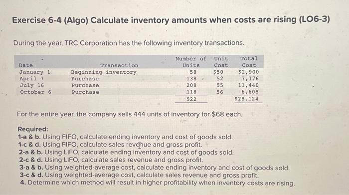  answer all that is incomplete or wrong please thank you! Exercise
