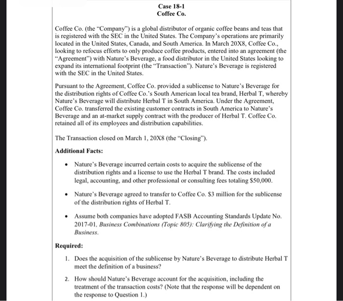  Answer Question 1 ONLY. Case guidelines: 1) Identify the issue(s). 2)